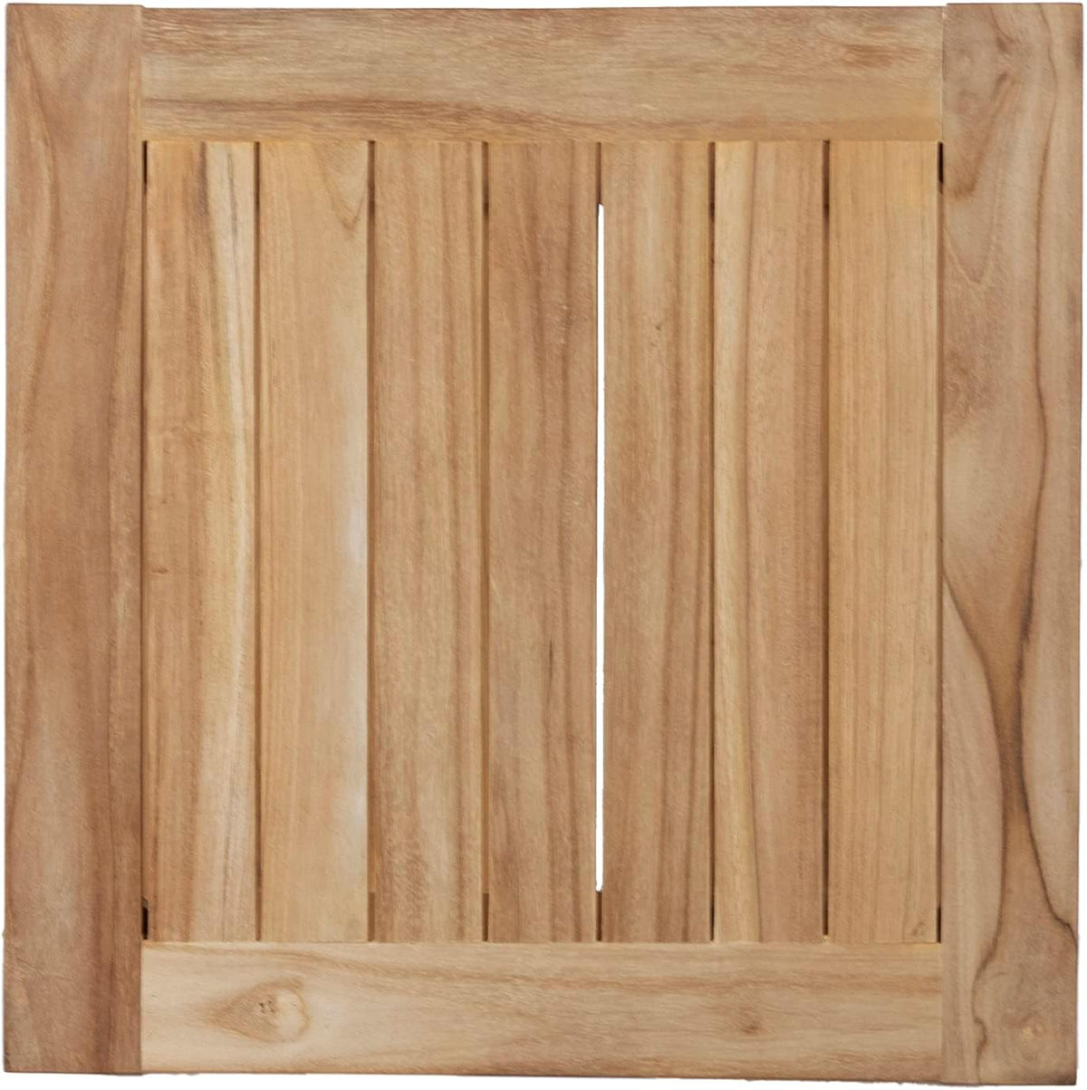Teak Storage Side Table Indoor‑Outdoor