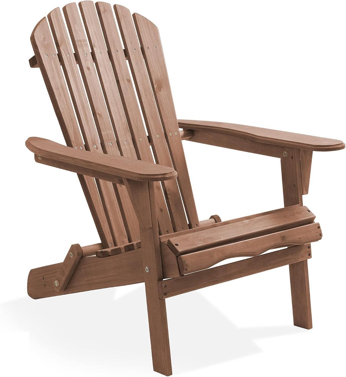Cedar Folding Adirondack Patio Lounge Chair