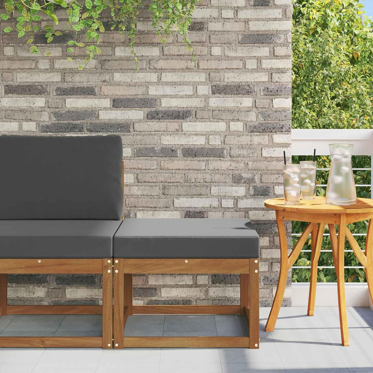 Modular Outdoor Patio Ottoman