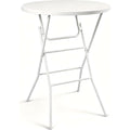 32"Round Folding 43" Bar‑Height Cocktail Table